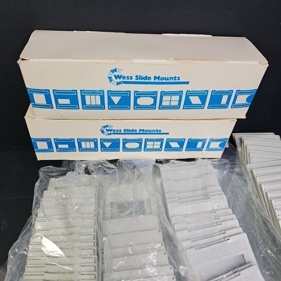 Wess Slide Mounts, for 35mm film slides, Some New, Some Used. See Photos - Picture 4 of 11